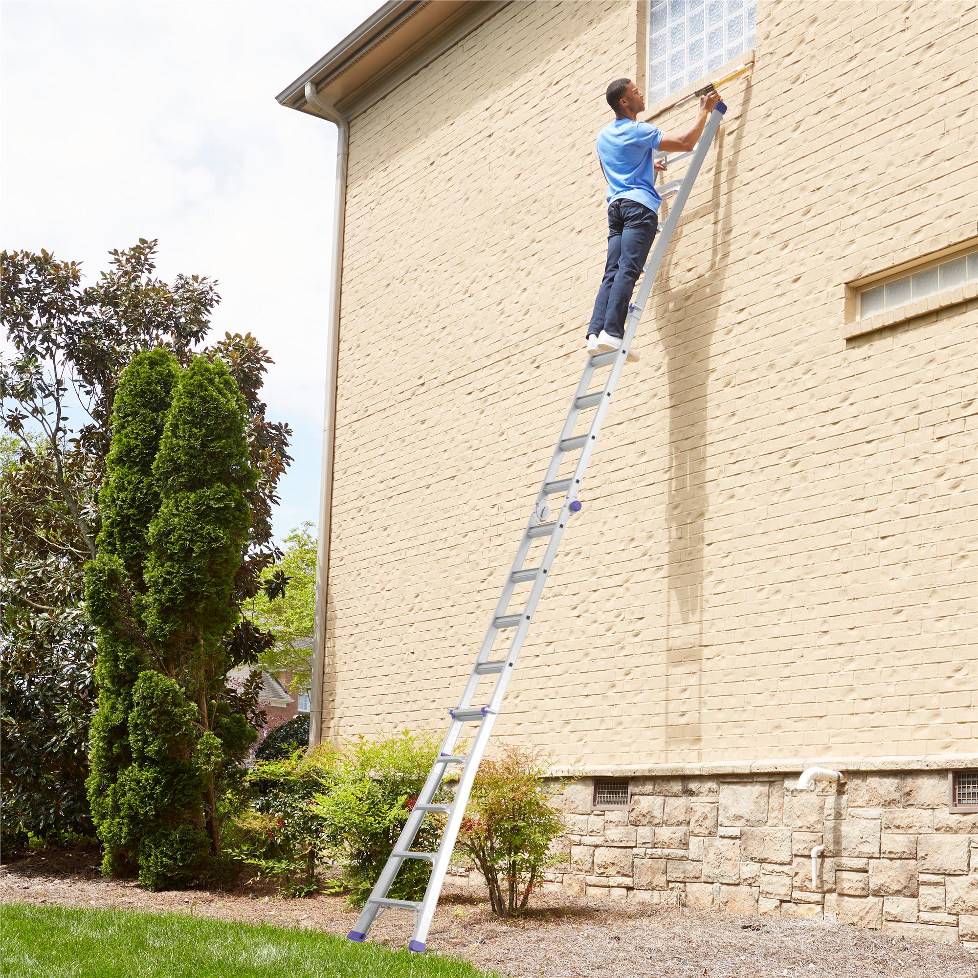 22 Ft. Height Multi-Position Ladder - Cosco